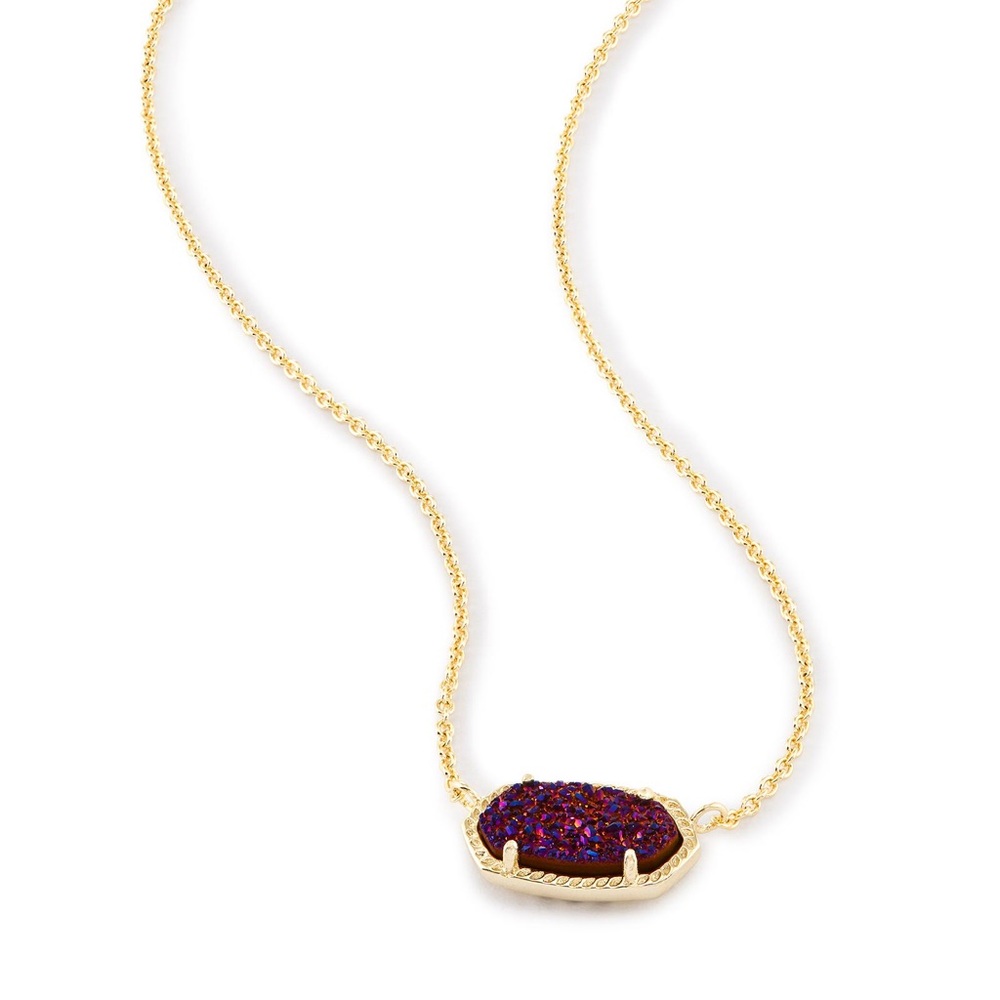 Kendra Scott Elisa Purple Necklace